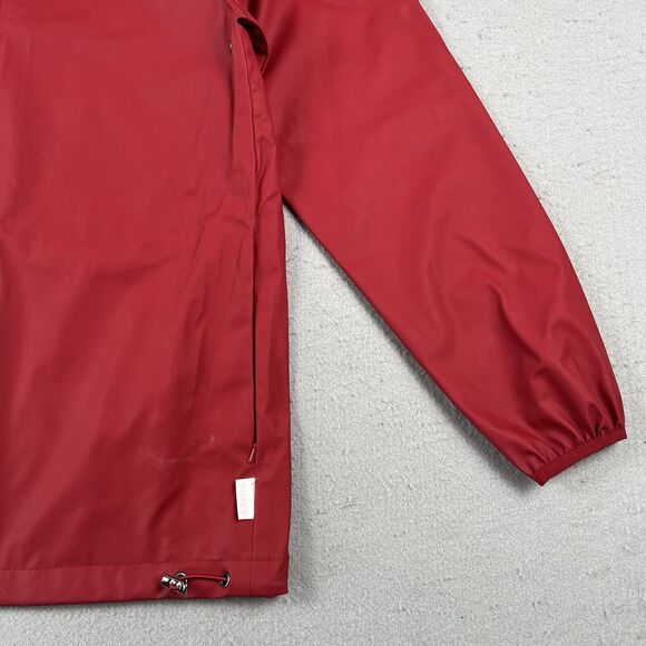 Rains Base Jacket Men’s XXS/XS Red Full Zip Hooded Long Sleeve Waterproof - Picture 3 of 16